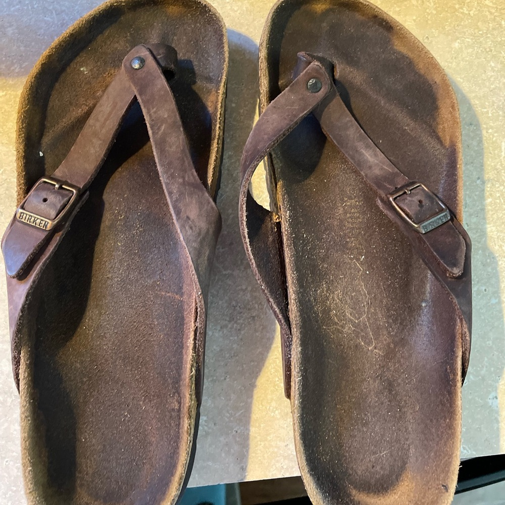 Birkenstock Adria Thong Sandals; Women’s, Habana, size 40 M EU. Rare make